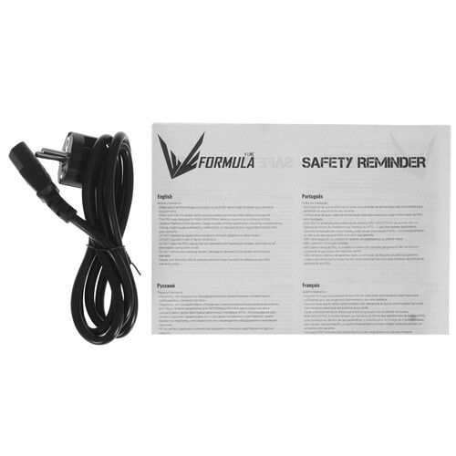 Купить Блок питания Formula VX PLUS 750  черный  9229618. Характеристики, отзывы и цены в Донецке