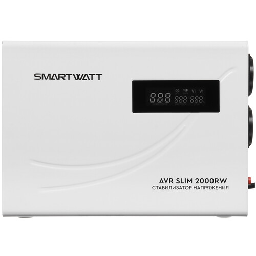 Купить Стабилизатор напряжения SMARTWATT AVR SLIM 2000RW  9098956. Характеристики, отзывы и цены в Донецке
