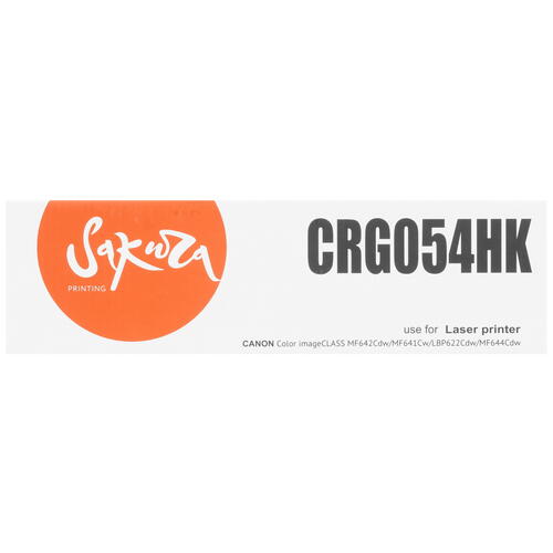 Купить Картридж лазерный SAKURA CRG054HK черный, с чипом  5363727. Характеристики, отзывы и цены в Донецке