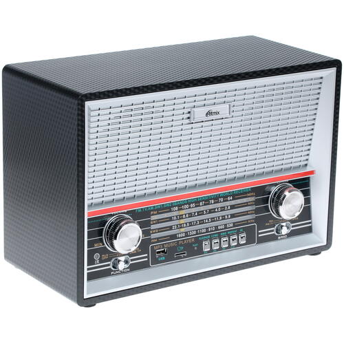 Купить Радиоприемник Ritmix RPR-102 серый, черный  1272424. Характеристики, отзывы и цены в Донецке