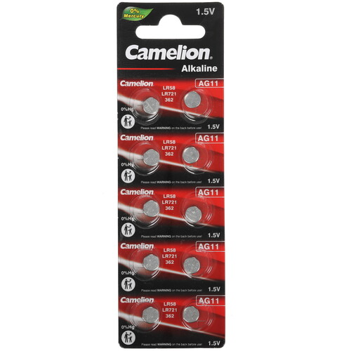 Купить Батарейка Camelion G11 LR58 (AG11/G11/LR721/362A/162)  9117671. Характеристики, отзывы и цены в Донецке