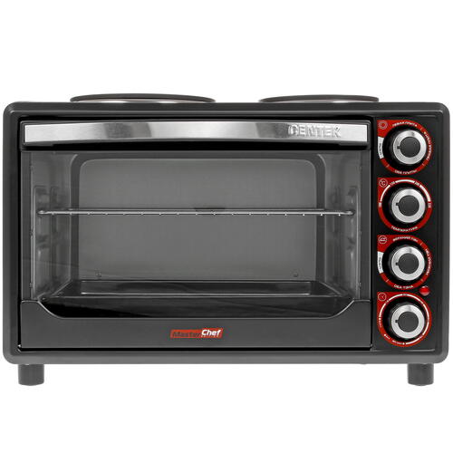 Купить Мини-печь Centek CT-1530-36 PLATE черный  1114276. Характеристики, отзывы и цены в Донецке