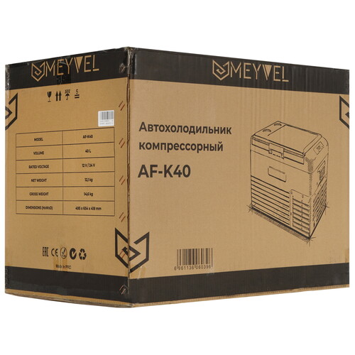 Купить Холодильник автомобильный Meyvel AF-K40 черный  5423725. Характеристики, отзывы и цены в Донецке