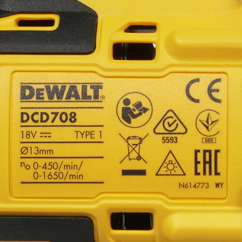 Купить Дрель-шуруповерт DeWalt DCD708D2T XR FLEXVOLТ 18/54V  5301371. Характеристики, отзывы и цены в Донецке