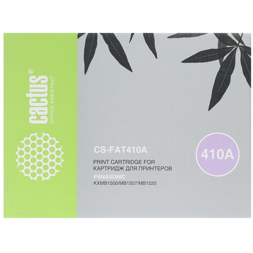 Купить Картридж лазерный Cactus CS-FAT410A черный, с чипом  7984379. Характеристики, отзывы и цены в Донецке