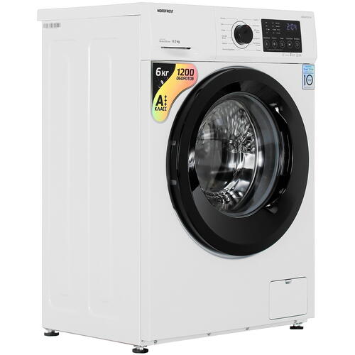 Купить Стиральная машина Nordfrost i-DDQ4 6120 W белый  9067342. Характеристики, отзывы и цены в Донецке