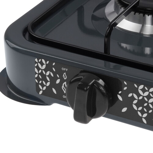 Купить Газовая плитка HOMESTAR HS-1202 черный  8136751. Характеристики, отзывы и цены в Донецке