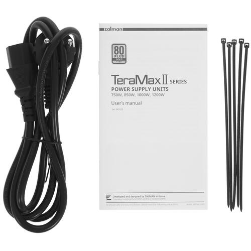 Купить Блок питания ZALMAN TeraMax II 850W WHITE  5431592. Характеристики, отзывы и цены в Донецке