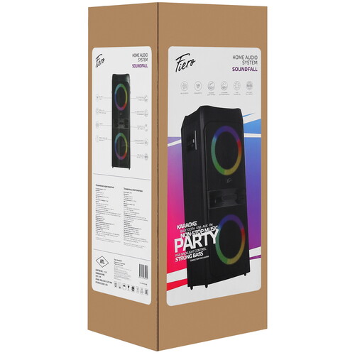 Купить Аудиосистема Fiero Soundfall HS600 черный  5403181. Характеристики, отзывы и цены в Донецке