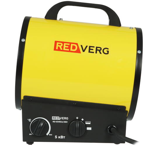 Купить Тепловая пушка электрическая RedVerg RD-EHR5A/380  5074248. Характеристики, отзывы и цены в Донецке
