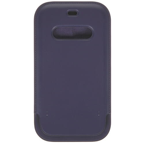 Купить Футляр  Apple Leather Sleeve with MagSafe для Apple iPhone 12/ 12 Pro фиолетовый  4813516. Характеристики, отзывы и цены в Донецке