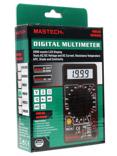 Купить Мультиметр Mastech M832  1064148. Характеристики, отзывы и цены в Донецке