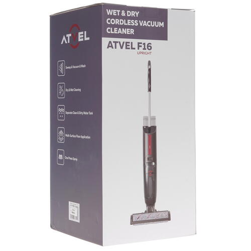 Купить Пылесос Atvel Upright F16 серый  5336920. Характеристики, отзывы и цены в Донецке