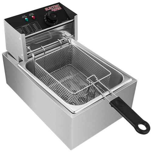 Купить Фритюрница VIATTO VA‑DF6E серебристый  9909637. Характеристики, отзывы и цены в Донецке