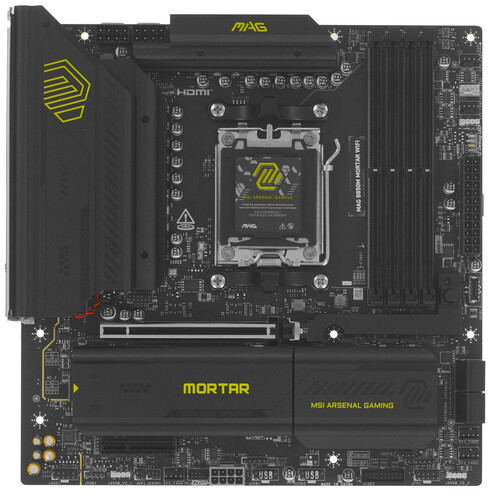 Купить Материнская плата MSI MAG B850M MORTAR WIFI  5623522. Характеристики, отзывы и цены в Донецке