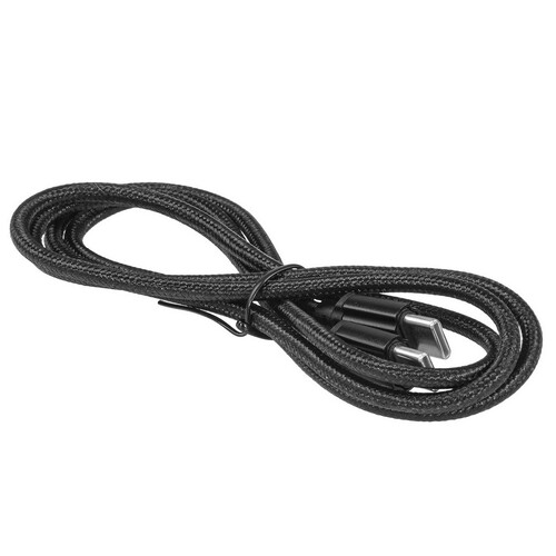 Купить Кабель круглый Borofone USB Type-C - USB Type-C черный 1 м  9237985. Характеристики, отзывы и цены в Донецке