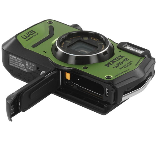 Купить Компактный фотоаппарат PENTAX WG-8 зеленый  9157360. Характеристики, отзывы и цены в Донецке