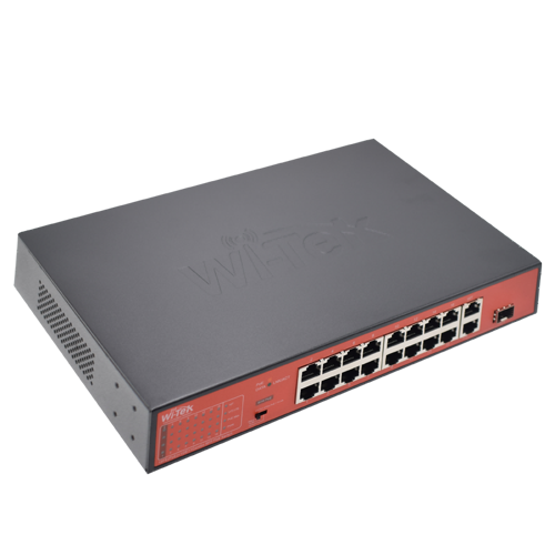 Купить Коммутатор Wi-Tek WI-PS518G v4  9096691. Характеристики, отзывы и цены в Донецке
