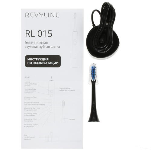 Купить Электрическая зубная щетка Revyline RL 015 черный  4838813. Характеристики, отзывы и цены в Донецке