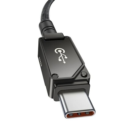 Купить Кабель круглый Baseus USB Type-C - USB Type-C черный 2 м  9260768. Характеристики, отзывы и цены в Донецке