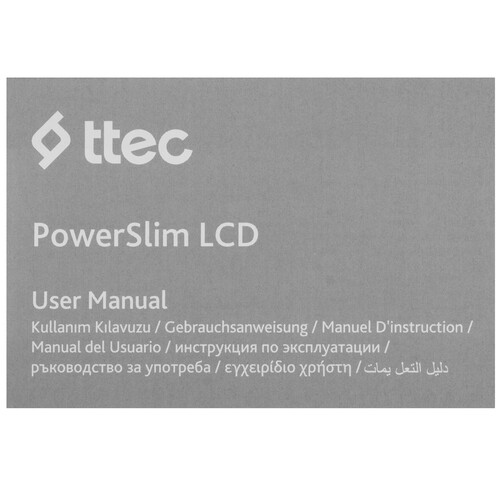 Купить Портативный аккумулятор TTEC PowerSlim LCD черный  9140712. Характеристики, отзывы и цены в Донецке