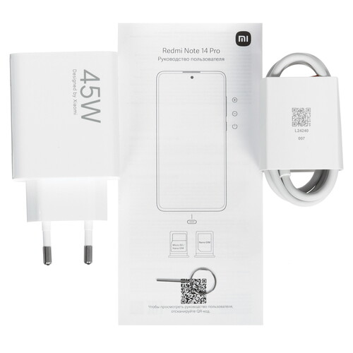 Купить 6.67" Смартфон Xiaomi Redmi Note 14 Pro 256 ГБ синий  5608211. Характеристики, отзывы и цены в Донецке