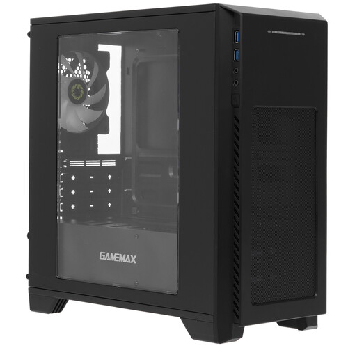 Купить Корпус GameMax H603-2U3 [H603-2U3] черный  5370907. Характеристики, отзывы и цены в Донецке