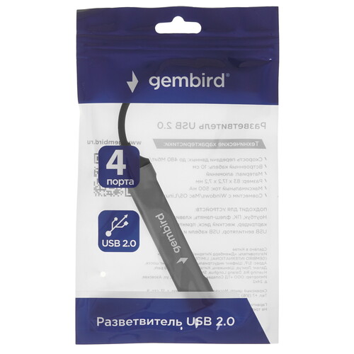 Купить USB-разветвитель Gembird UHB-C203  5612826. Характеристики, отзывы и цены в Донецке