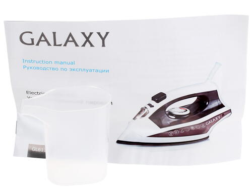 Купить Утюг GALAXY GL6116 коричневый  6717650. Характеристики, отзывы и цены в Донецке