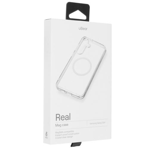 Купить Накладка  uBear Real Mag Case для Samsung Galaxy S24 прозрачный  5451625. Характеристики, отзывы и цены в Донецке
