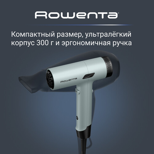 Купить Фен Rowenta HY7120E0 зеленый/черный  9278092. Характеристики, отзывы и цены в Донецке