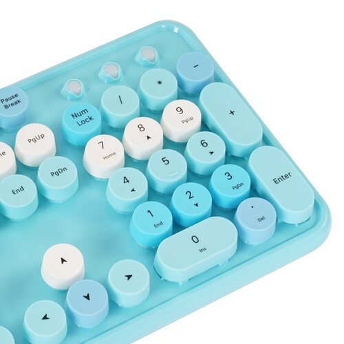 Купить Клавиатура+мышь беспроводная   AULA AC306 голубой  5602290. Характеристики, отзывы и цены в Донецке