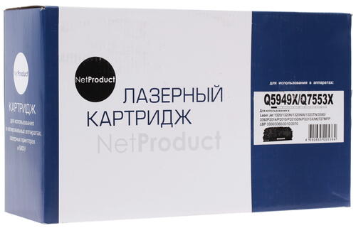 Купить Картридж лазерный NetProduct Q5949X/Q7553X черный  1047862. Характеристики, отзывы и цены в Донецке