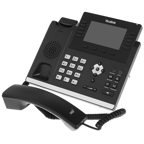 Купить Телефон VoIP Yealink SIP-T46U черный  1624581. Характеристики, отзывы и цены в Донецке