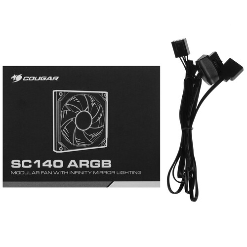 Купить Вентилятор Cougar SC140 ARGB Reverse Blade  5609715. Характеристики, отзывы и цены в Донецке