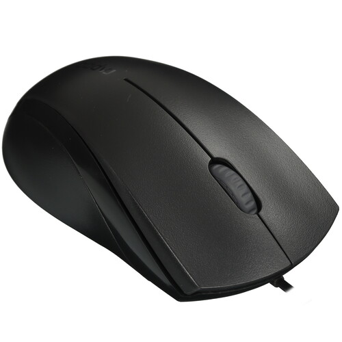 Купить Мышь проводная RAPOO N1200  черный  9125952. Характеристики, отзывы и цены в Донецке