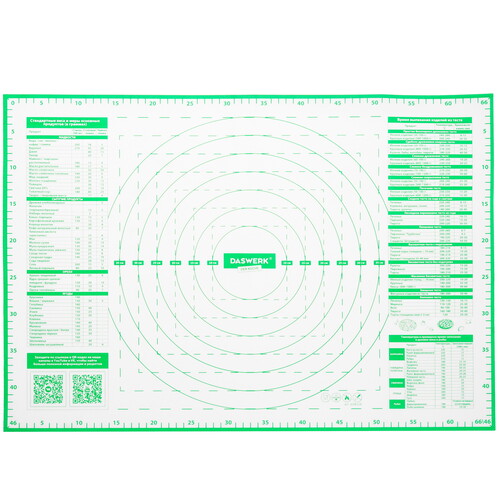 Купить Коврик для раскатывания теста Daswerk 608428  9171618. Характеристики, отзывы и цены в Донецке