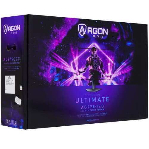 Купить 26.5" Монитор AOC AGON PRO AG276QZD черный  5479054. Характеристики, отзывы и цены в Донецке