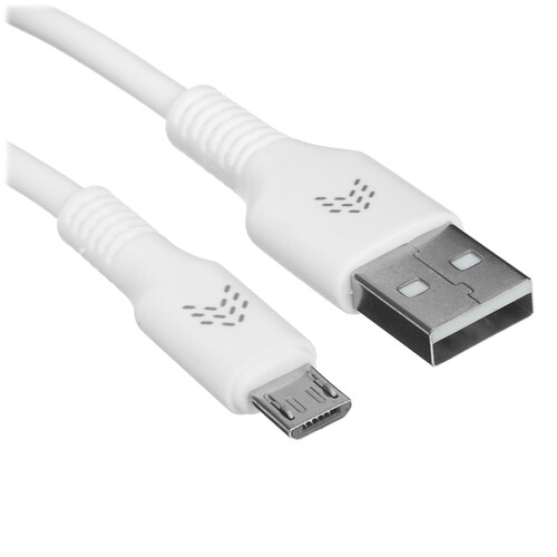 Купить Кабель круглый Rocket micro USB - USB 2.0 Type-A белый 1 м  5466181. Характеристики, отзывы и цены в Донецке
