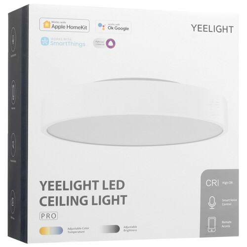 Купить Светильник потолочный Yeelight Smart LED ceiling light белый/белый  9169252. Характеристики, отзывы и цены в Донецке