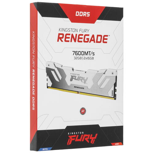 Купить Оперативная память Kingston Fury Renegade White  5436353. Характеристики, отзывы и цены в Донецке