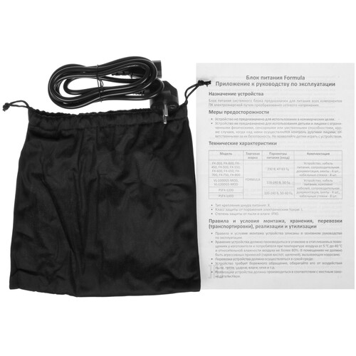 Купить Блок питания Formula V Line PSFX-1000  черный  5611165. Характеристики, отзывы и цены в Донецке