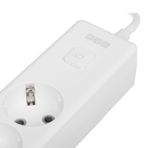 Купить Удлинитель Power Cube PC-4-2M белый  9196399. Характеристики, отзывы и цены в Донецке