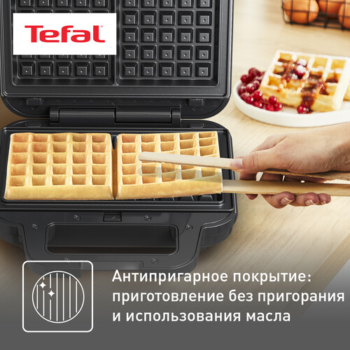 Купить Сэндвичница Tefal UltraCompact SW383D10 черный  5606948. Характеристики, отзывы и цены в Донецке
