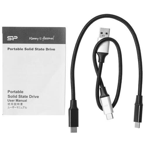 Купить 512 ГБ Внешний SSD Silicon Power Bolt B75 Pro [SP512GBPSD75PSCK]  5441673. Характеристики, отзывы и цены в Донецке