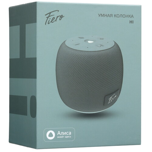 Купить Умная колонка Fiero Hi синий  5424514. Характеристики, отзывы и цены в Донецке