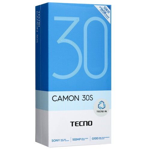 Купить 6.78" Смартфон Tecno CAMON 30S 128 ГБ черный  5482673. Характеристики, отзывы и цены в Донецке