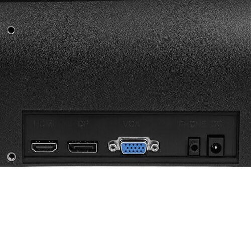 Купить 23.8" Монитор Leff 24FV100 черный  5457570. Характеристики, отзывы и цены в Донецке