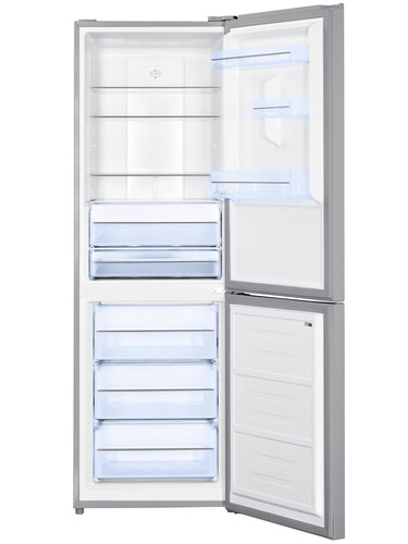 Купить Холодильник с морозильником   KRAFT TNC-NF502X серебристый  8192451. Характеристики, отзывы и цены в Донецке