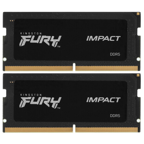 Купить Оперативная память SODIMM Kingston FURY Impact [KF548S38IBK2-16] 16 ГБ  5090990. Характеристики, отзывы и цены в Донецке